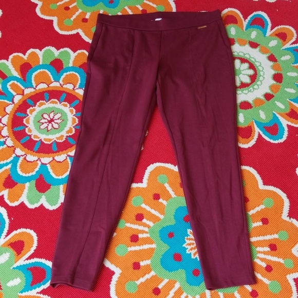 MICHAEL Michael Kors Pants - Michael Kors leggings new with out tags. Burgundy